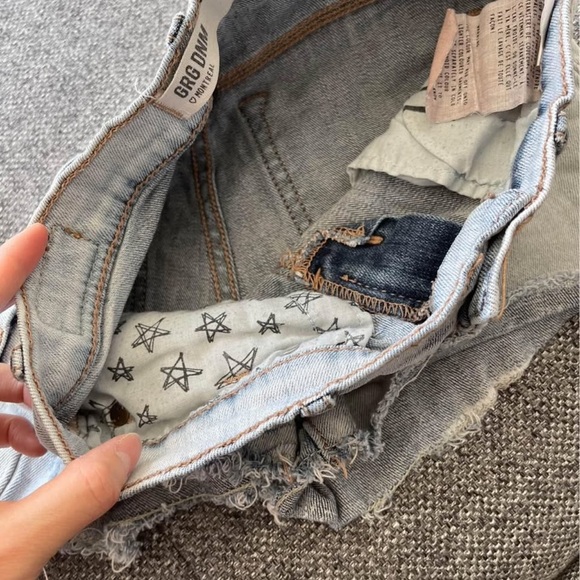 Garage mid rise denim short - Picture 4 of 8